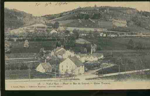 Ville de VALD\'AJOL(LE), carte postale ancienne