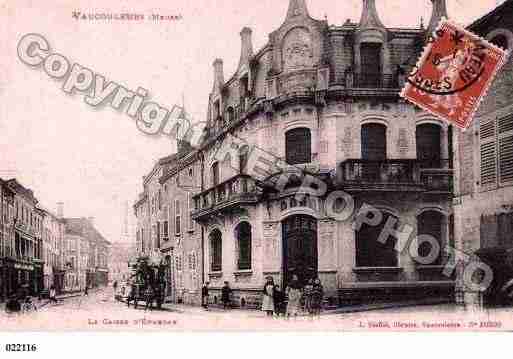 Ville de VAUCOULEURS, carte postale ancienne