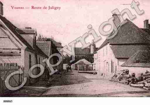 Ville de VAUMAS, carte postale ancienne