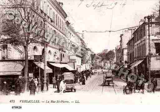 Ville de VERSAILLES, carte postale ancienne