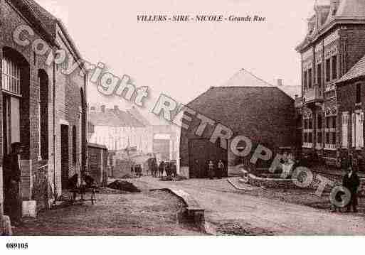 Ville de VILLERSSIRENICOLE, carte postale ancienne