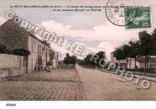 Ville de BALLAINVILLIERS, carte postale ancienne