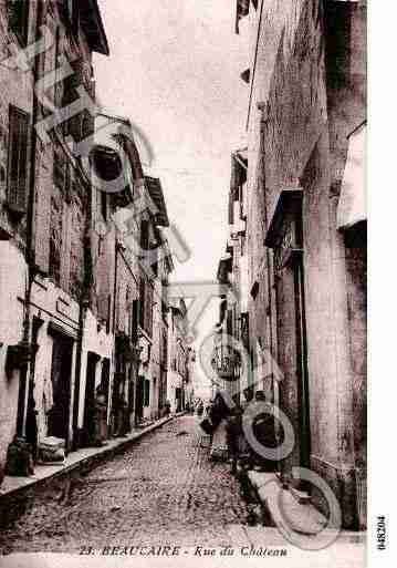 Ville de BEAUCAIRE, carte postale ancienne