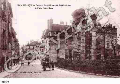 Ville de BESANCON, carte postale ancienne