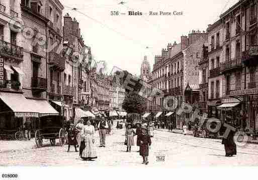 Ville de BLOIS, carte postale ancienne