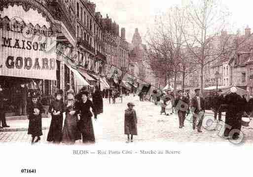 Ville de BLOIS, carte postale ancienne