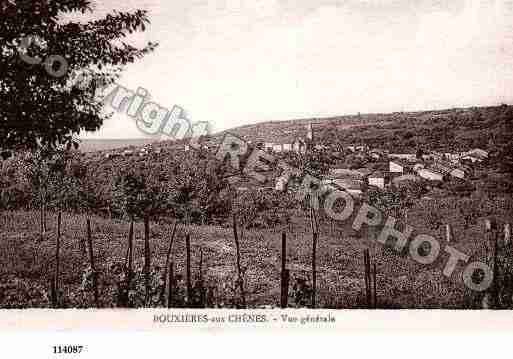 Ville de BOUXIERESAUXCHENES, carte postale ancienne