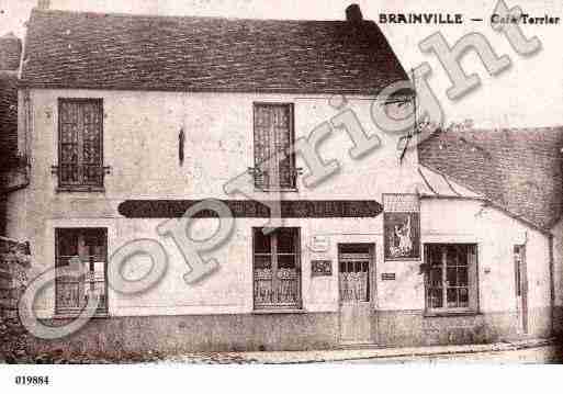 Ville de BRAINVILLE, carte postale ancienne