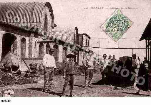 Ville de BRAZEYENPLAINE, carte postale ancienne