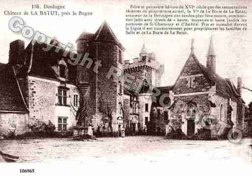 Ville de BUGUE(LE), carte postale ancienne