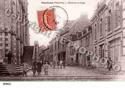 Ville de CHAILLAND, carte postale ancienne