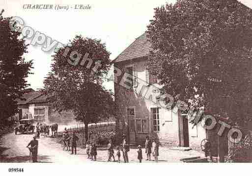 Ville de CHARCIER, carte postale ancienne