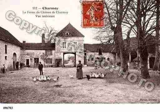 Ville de CHARMOY, carte postale ancienne