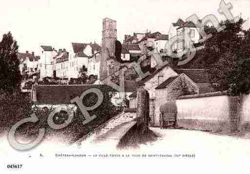 Ville de CHATEAULANDON, carte postale ancienne