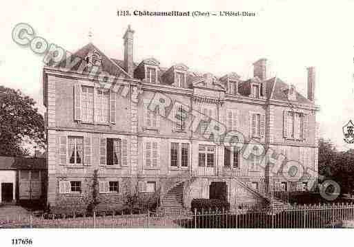 Ville de CHATEAUMEILLANT, carte postale ancienne