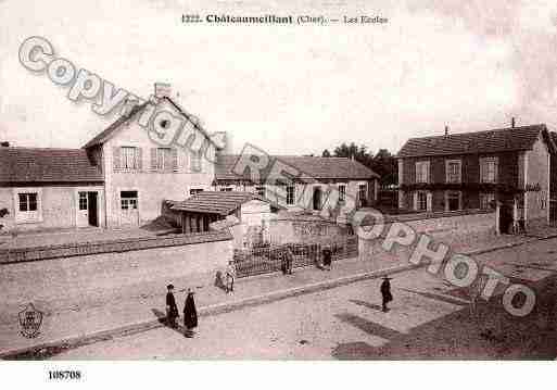 Ville de CHATEAUMEILLANT, carte postale ancienne