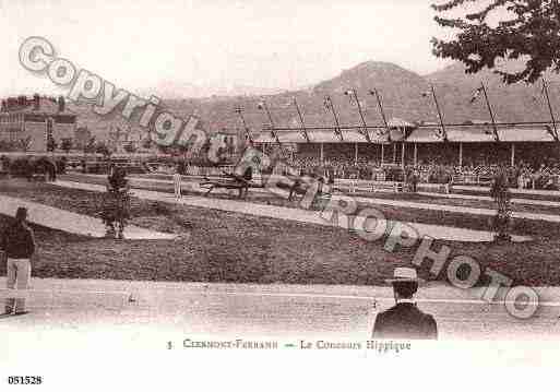 Ville de CLERMONTFERRAND, carte postale ancienne