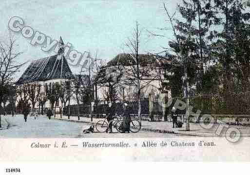 Ville de COLMAR, carte postale ancienne