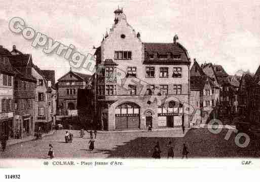 Ville de COLMAR, carte postale ancienne