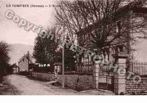 Ville de COMPEIX(LE), carte postale ancienne