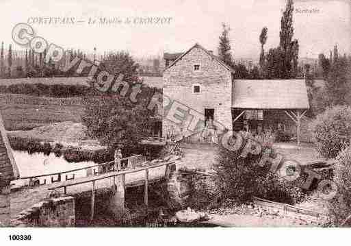Ville de CORTEVAIX, carte postale ancienne