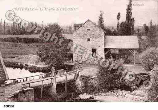 Ville de CORTEVAIX, carte postale ancienne