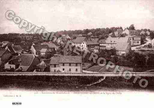 Ville de DAMPIERRELESBOIS, carte postale ancienne