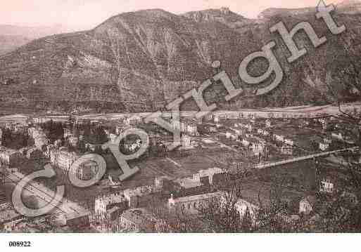 Ville de DIGNELESBAINS, carte postale ancienne