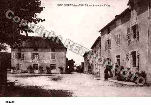 Ville de DOMPIERRELESORMES, carte postale ancienne