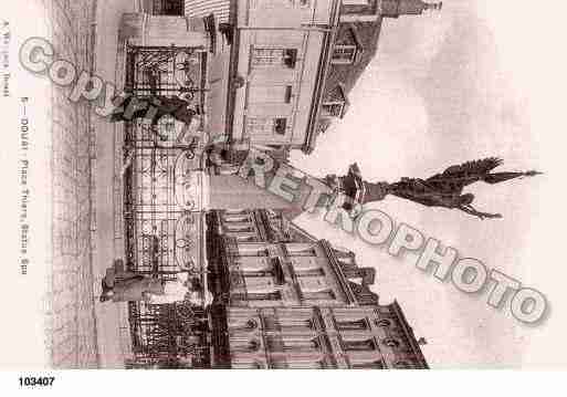 Ville de DOUAI, carte postale ancienne