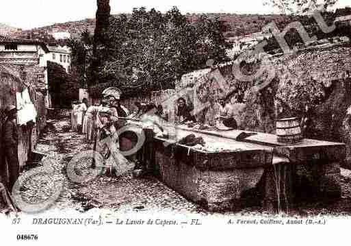 Ville de DRAGUIGNAN, carte postale ancienne