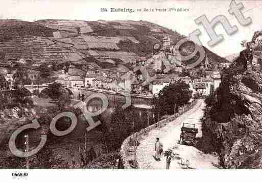 Ville de ESTAING, carte postale ancienne