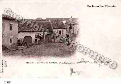 Ville de FROLOIS, carte postale ancienne