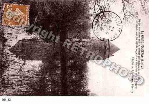 Ville de GRANDFOUGERAY, carte postale ancienne Ville de GRANDFOUGERAY, carte postale ancienne