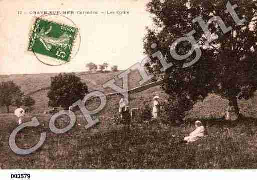 Ville de GRAYESURMER, carte postale ancienne