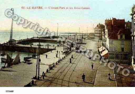 Ville de HAVRE(LE), carte postale ancienne