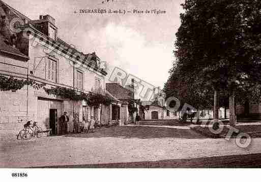 Ville de INGRANDESDETOURAINE, carte postale ancienne Ville de INGRANDESDETOURAINE, carte postale ancienne