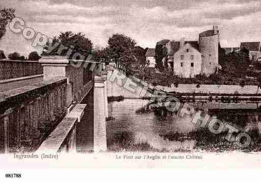 Ville de INGRANDES, carte postale ancienne