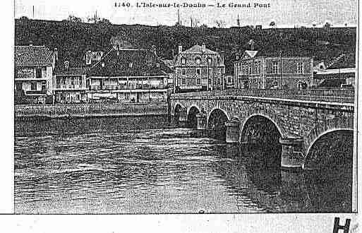 Ville de ISLESDOUBS(L'), carte postale ancienne