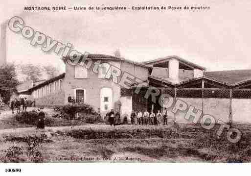 Ville de JONQUIERES, carte postale ancienne