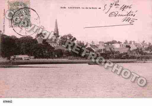 Ville de LOCTUDY, carte postale ancienne