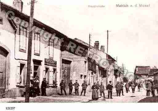 Ville de MALROY, carte postale ancienne