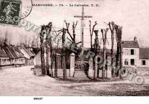 Ville de MARCONNE, carte postale ancienne