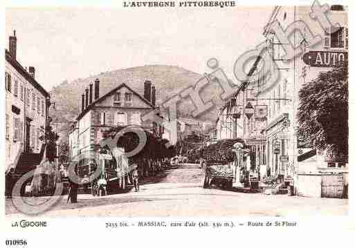 Ville de MASSIAC, carte postale ancienne