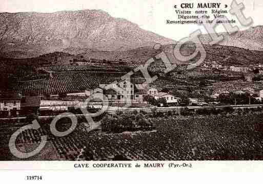 Ville de MAURY, carte postale ancienne Ville de MAURY, carte postale ancienne