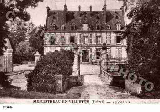 Ville de MENESTREAUENVILLETTE, carte postale ancienne