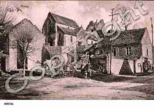 Ville de MISSYSURAISNE, carte postale ancienne