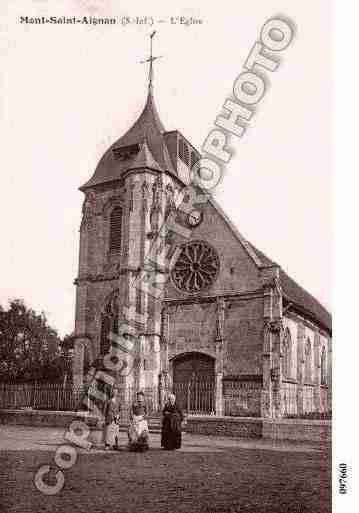 Ville de MONTSAINTAIGNAN, carte postale ancienne