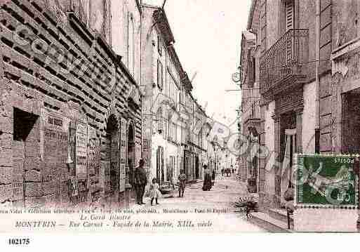 Ville de MONTFRIN, carte postale ancienne