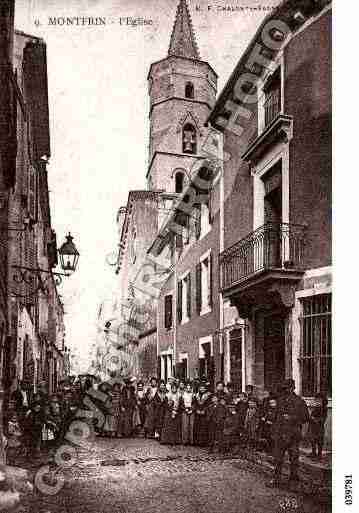 Ville de MONTFRIN, carte postale ancienne